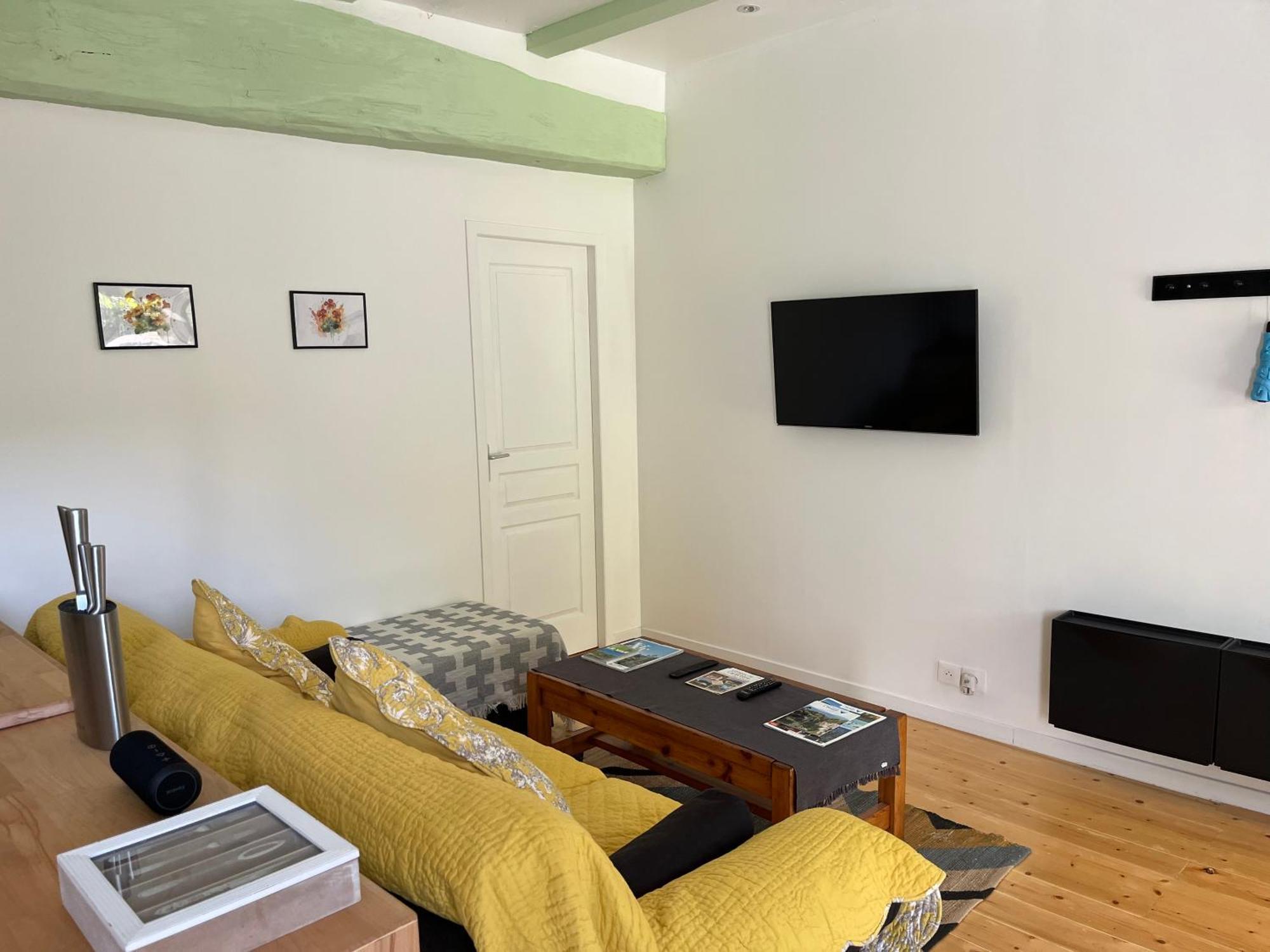 Ferienwohnung La Bastide Aux Iris - Les Capucines Villecroze Exterior foto